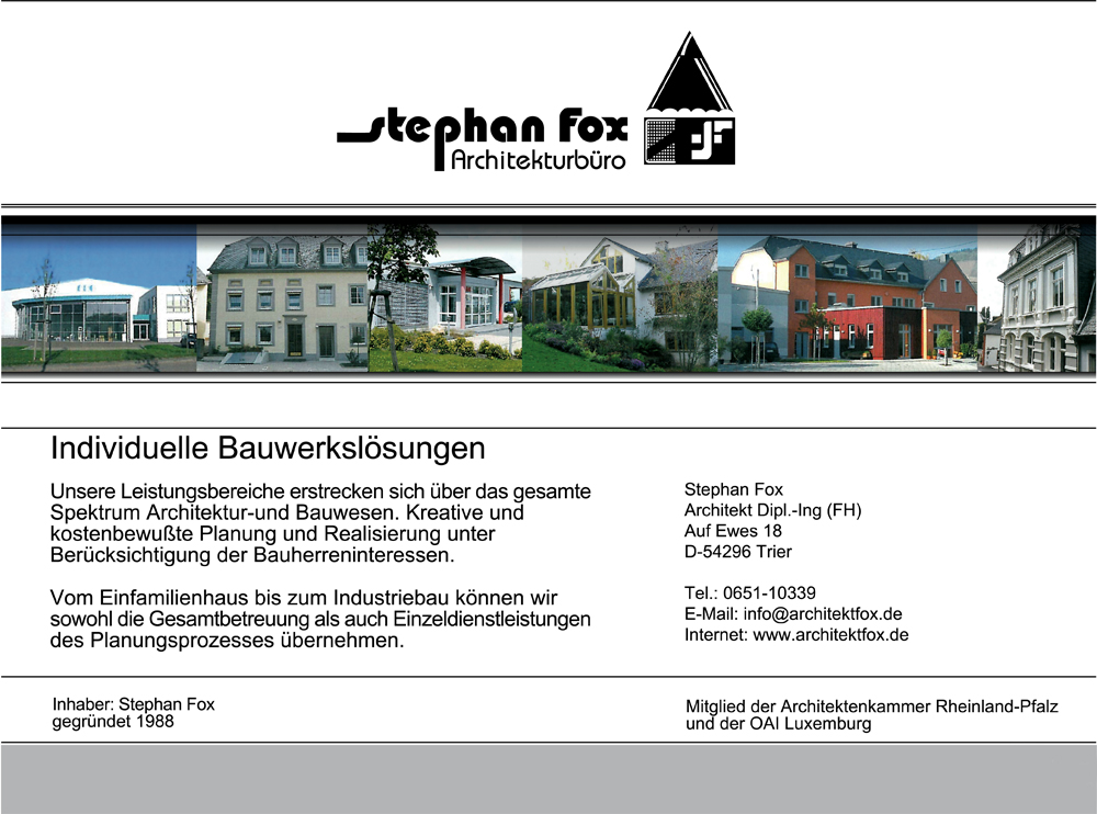 Stephan Fox Architekturbüro